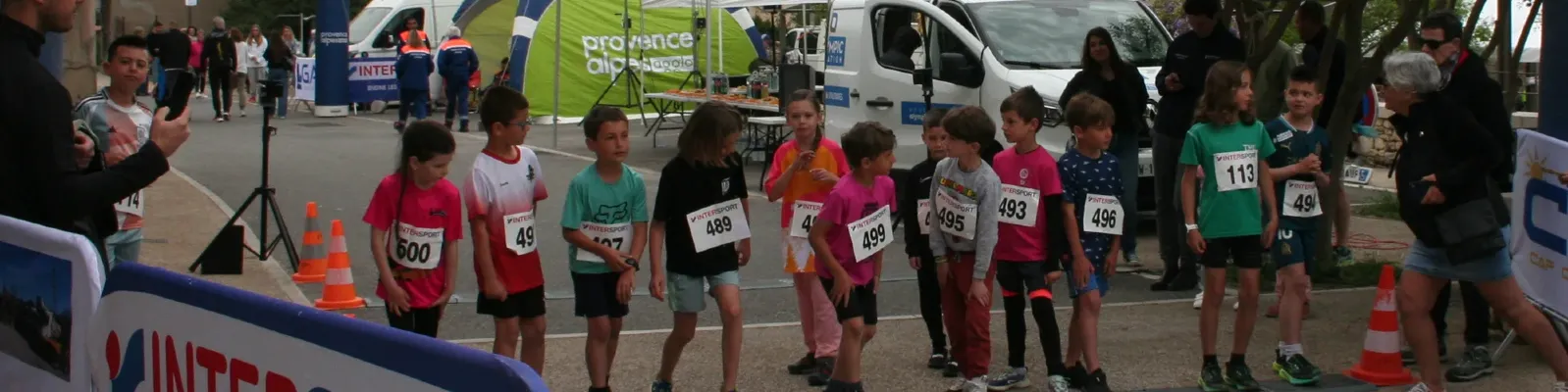image bannière Les courses enfants